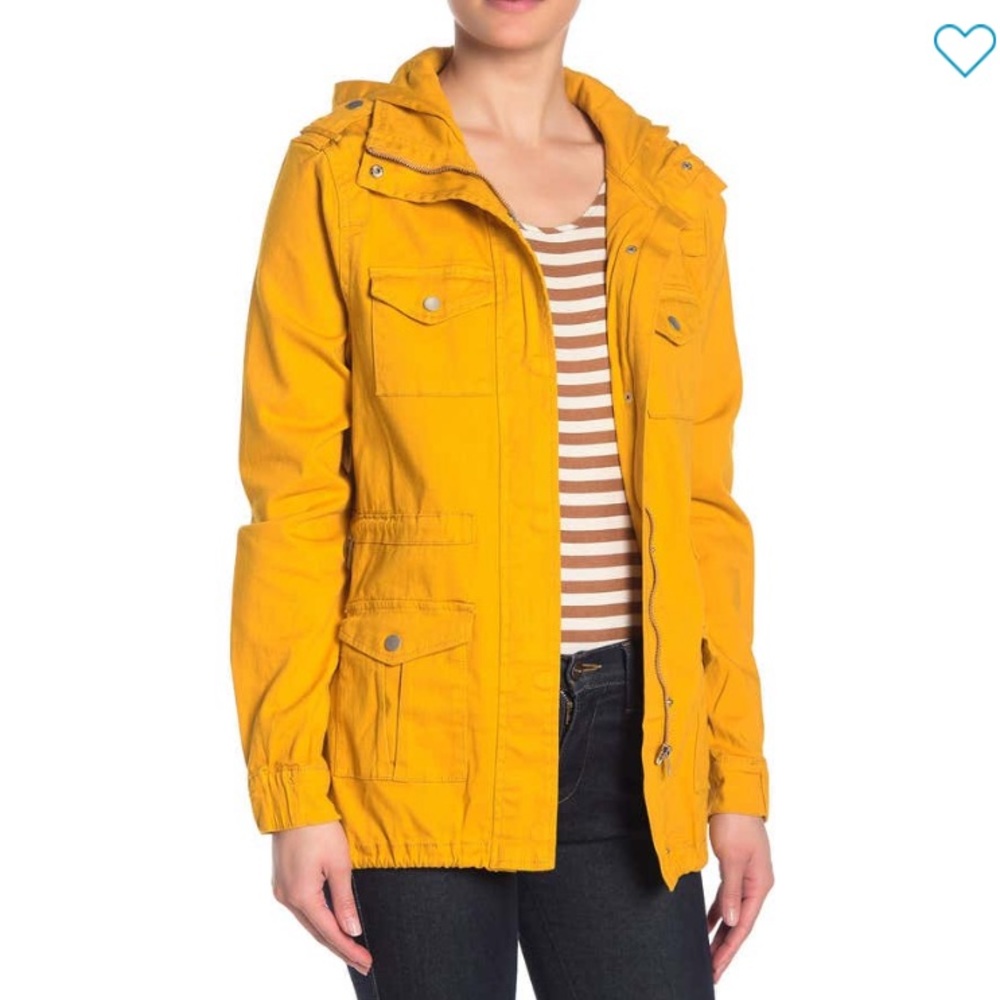 High/low Utility Jacket